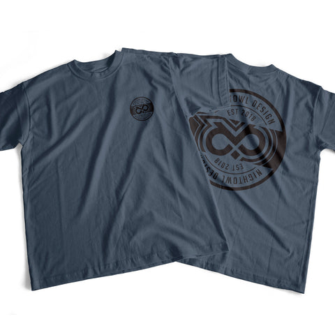 Nightowl Design Circle T-Shirt